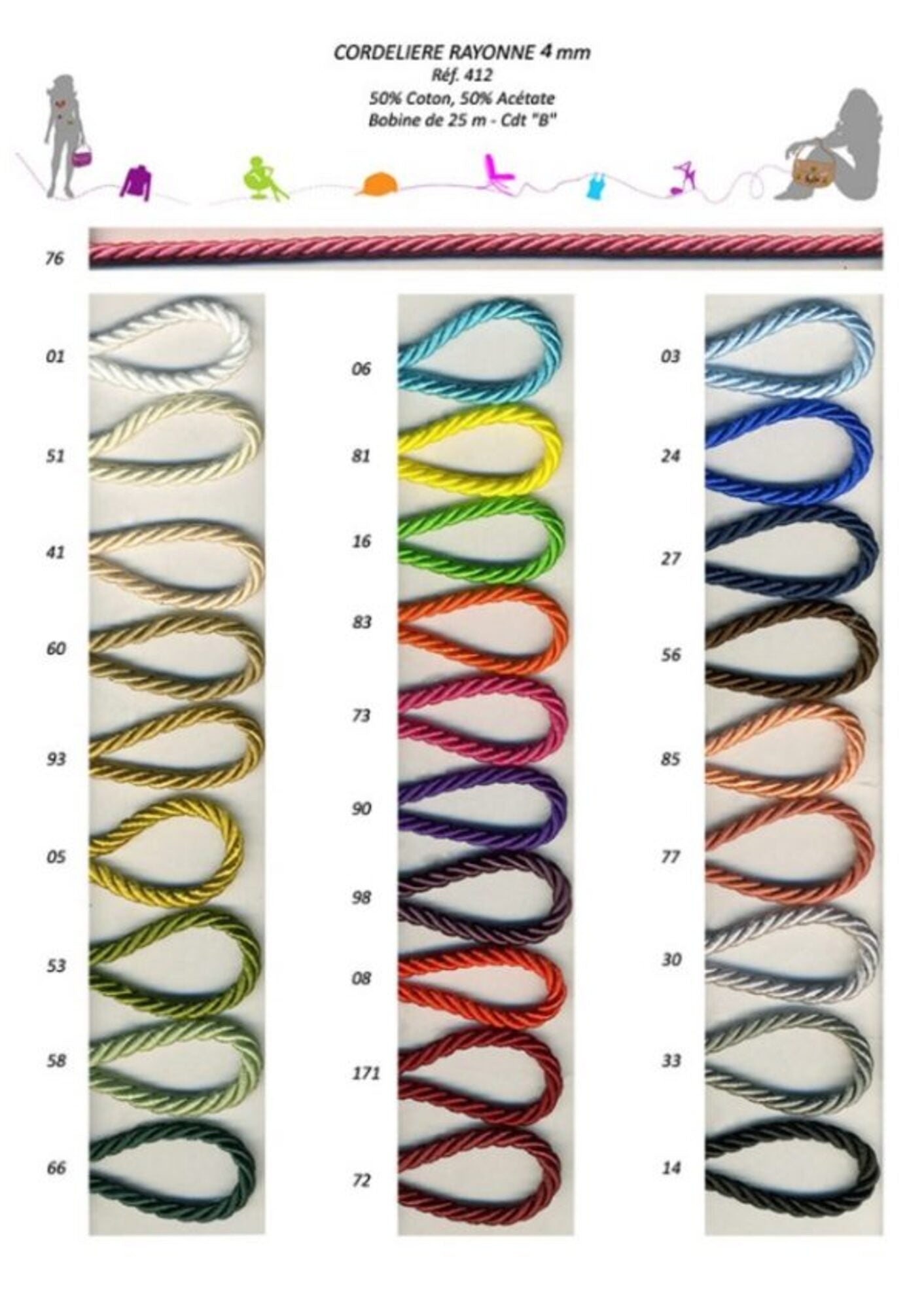 Premium Quality 6mm Twist Cord