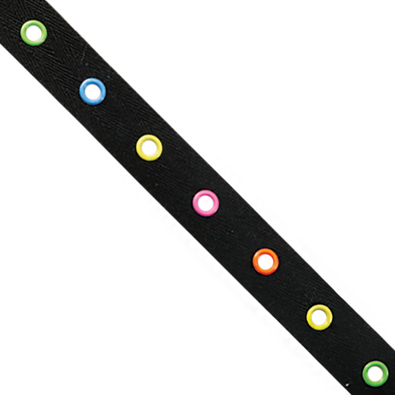 Twill Tape 1"(25mm) with Colorful Grommets