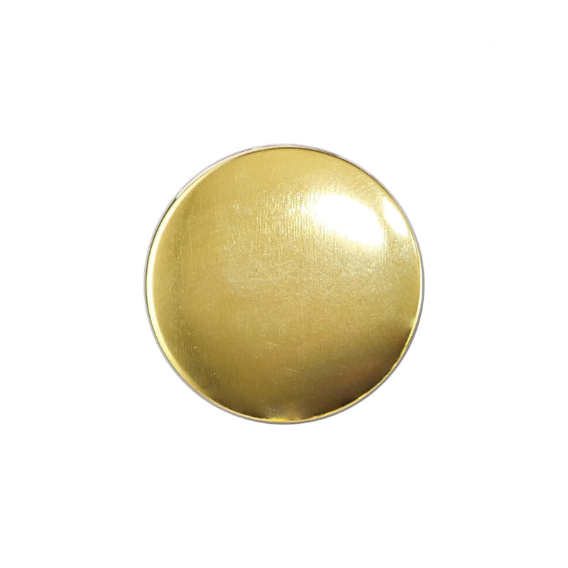 Basic Flat Gold Shank Button