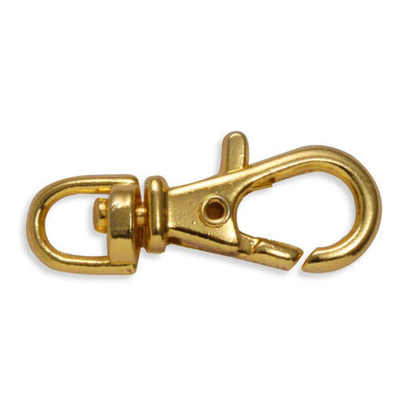 0.38 Inch Swiveling Snap Hook Gold