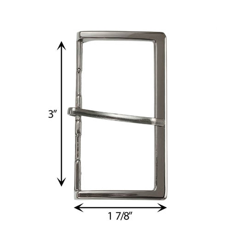 3 Inch Metal Buckle Gunmetal