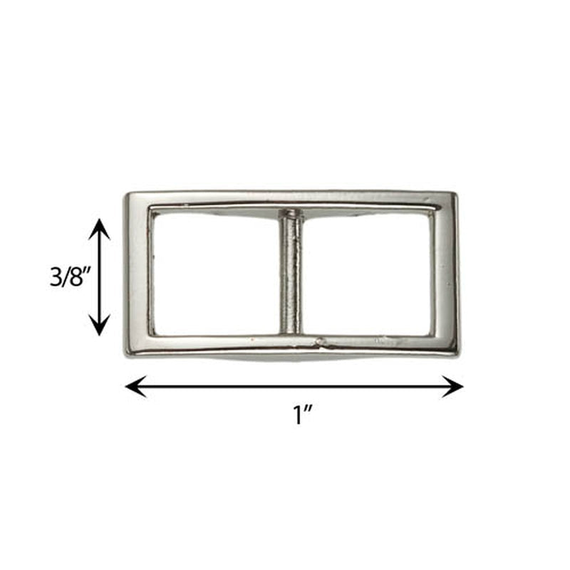 0.38 inch Shoes Buckle Nickel