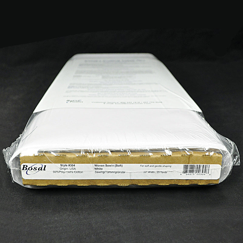Bosal Woven Sew In Soft Woven Interfacing 22" White #304