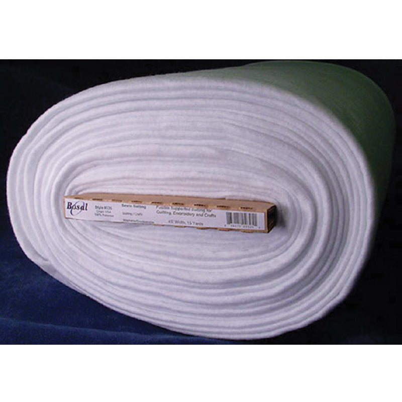 Bosal Fusible Batting Polyester Fleece 45" White #325