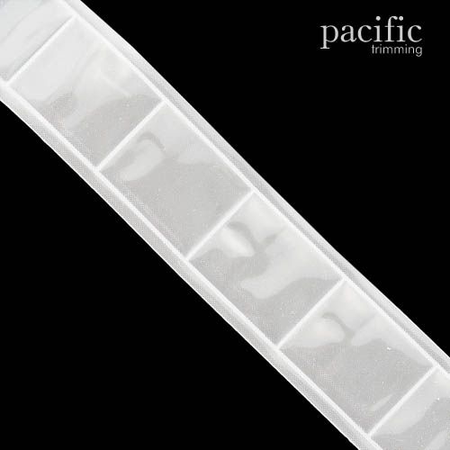 1 Inch Reflective Vinyl Tape White