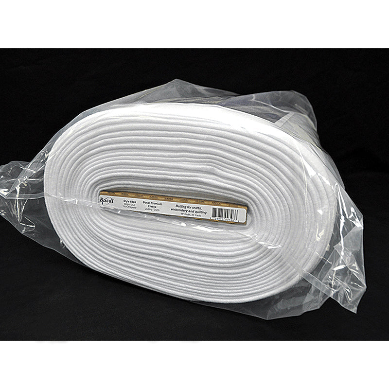 Bosal Premium Fleece Batting 45" White #346