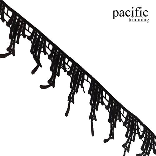 2 Inch Black Cotton Lace