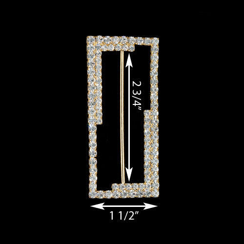 Preciosa Rhinestone Buckle Slider 310018