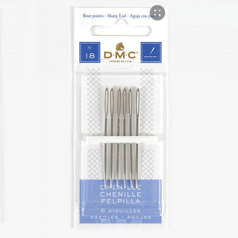 DMC Chenille Needles Size 18