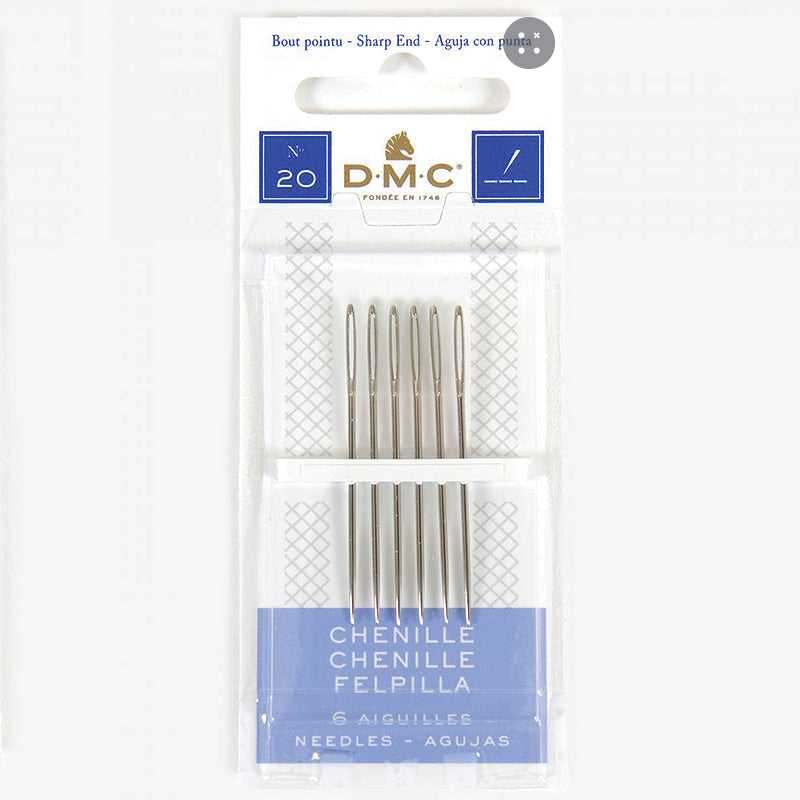 DMC Chenille Needles Size 20