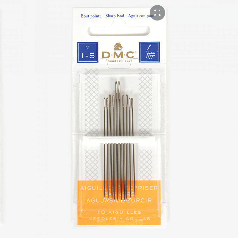 DMC Darners Needle Size 1-5