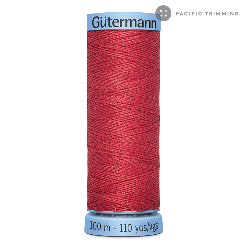 Gutermann Silk Thread 100m 134 Colors #000 to #213