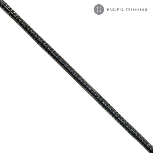 Round Braided Black Cord