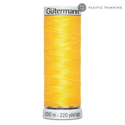 Gutermann Dekor Rayon Machine Embroidery 200M Colors #1000 to #2065