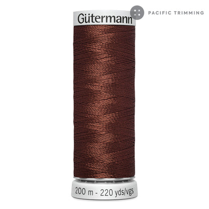 Gutermann Dekor Rayon Machine Embroidery 200M Colors #2100 to #4466