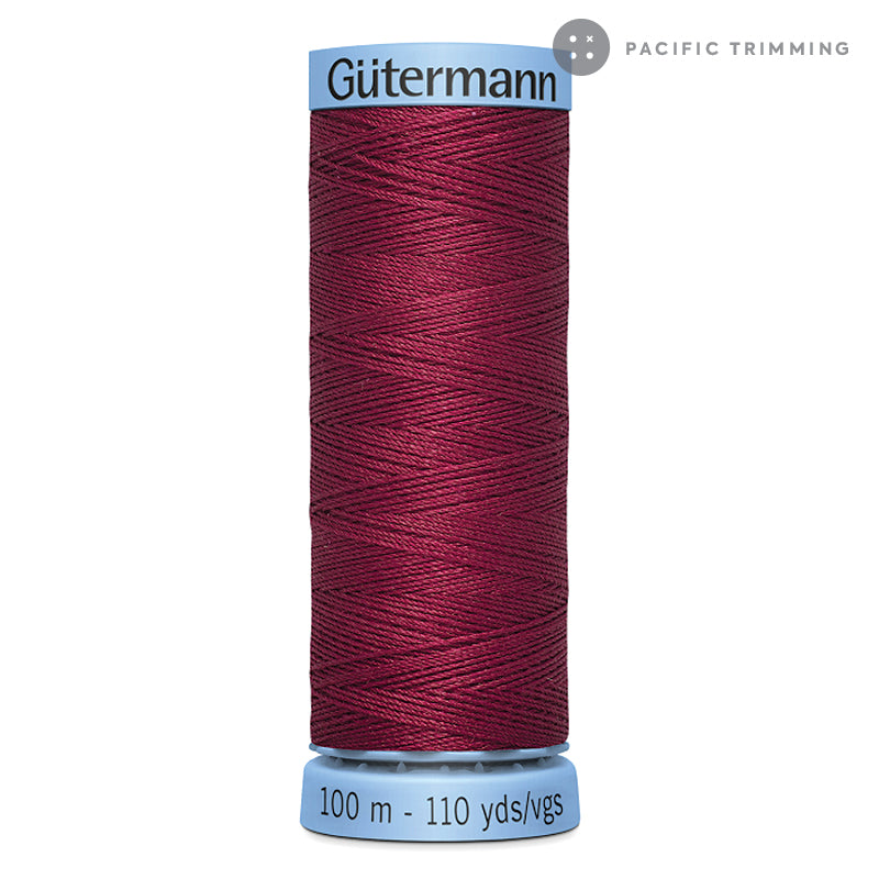 Gutermann Silk Thread 100m 134 Colors #214 to #414