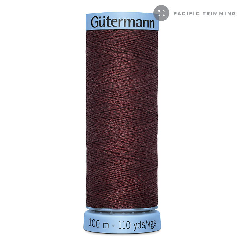 Gutermann Silk Thread 100m 134 Colors #214 to #414