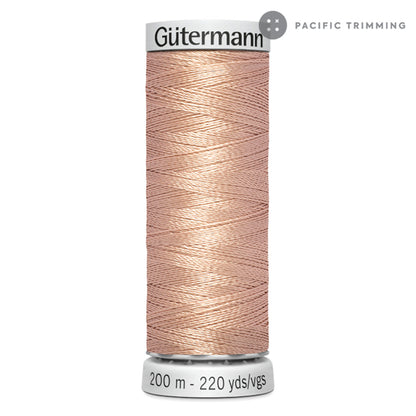 Gutermann Dekor Rayon Machine Embroidery 200M Colors #2100 to #4466