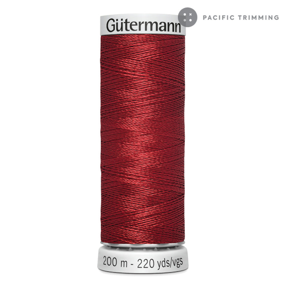 Gutermann Dekor Rayon Machine Embroidery 200M Colors #2100 to #4466