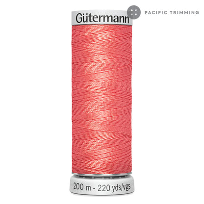 Gutermann Dekor Rayon Machine Embroidery 200M Colors #4500 to #5260