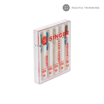 Singer Universal Heavy-Duty Machine Needles 100/16, 110/18, 90/14