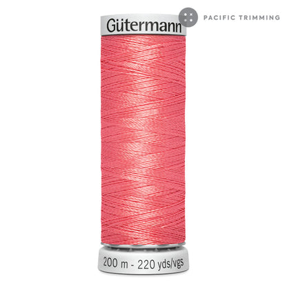 Gutermann Dekor Rayon Machine Embroidery 200M Colors #4500 to #5260