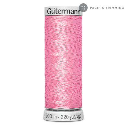 Gutermann Dekor Rayon Machine Embroidery 200M Colors #4500 to #5260