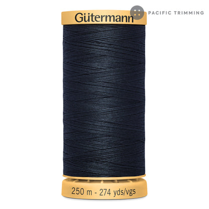 Gutermann Cotton Thread 250M 45 Colors