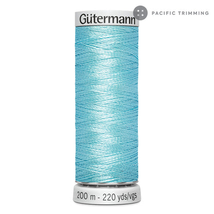 Gutermann Dekor Rayon Machine Embroidery 200M Colors #6260 to #7165