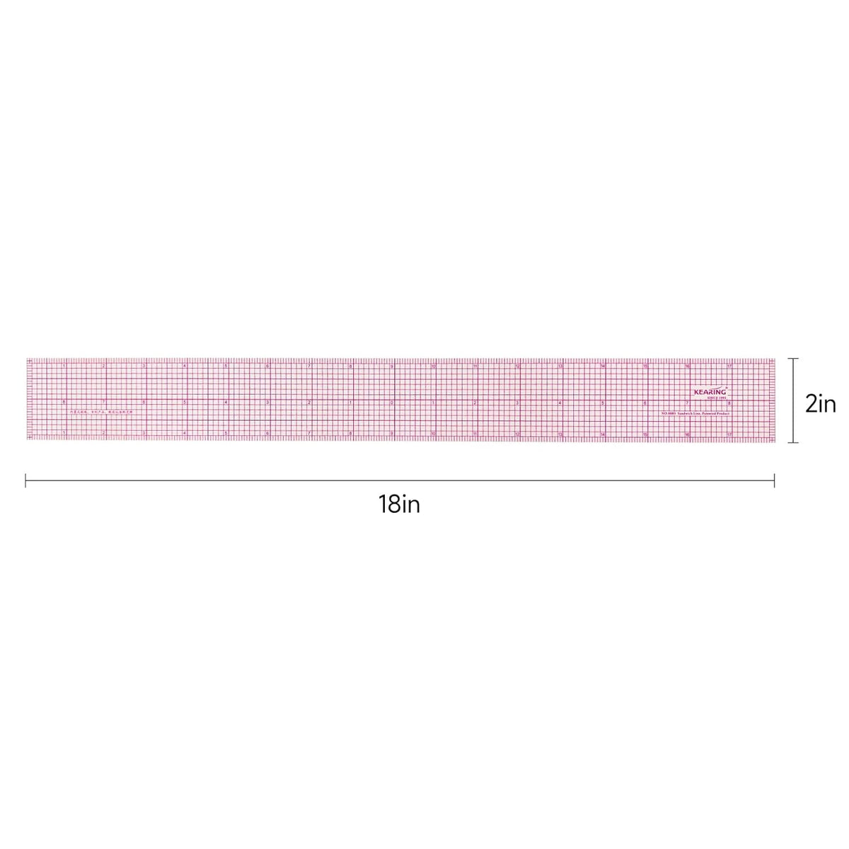 Kearing Pattern Making Ruler – Multiple Sizes