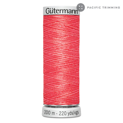 Gutermann Dekor Rayon Machine Embroidery 200M Colors #8777 to #9998