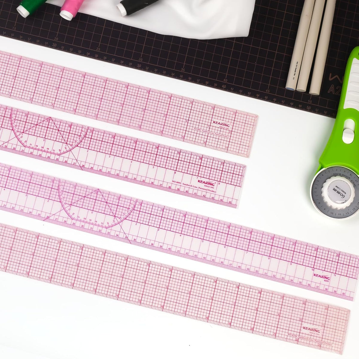 Kearing Pattern Making Ruler – Multiple Sizes
