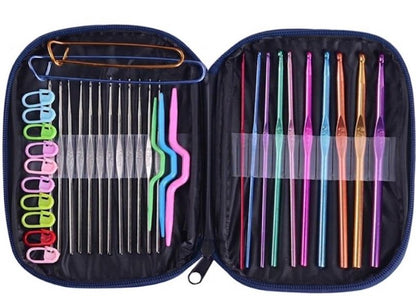 Crochet Hook Craft Kit – Complete DIY Yarn & Knitting Tool Set