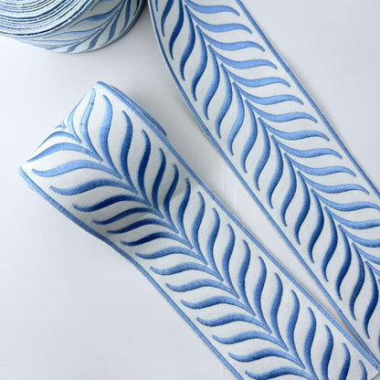 Jacquard Trim with Herringbone Shape