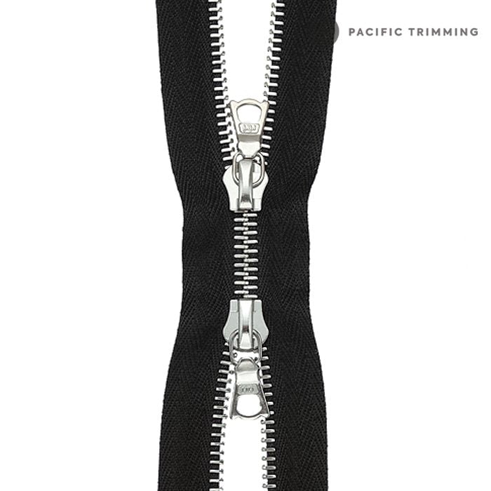 riri Zipper M8 Two Way Nickel Teeth Metal Zipper