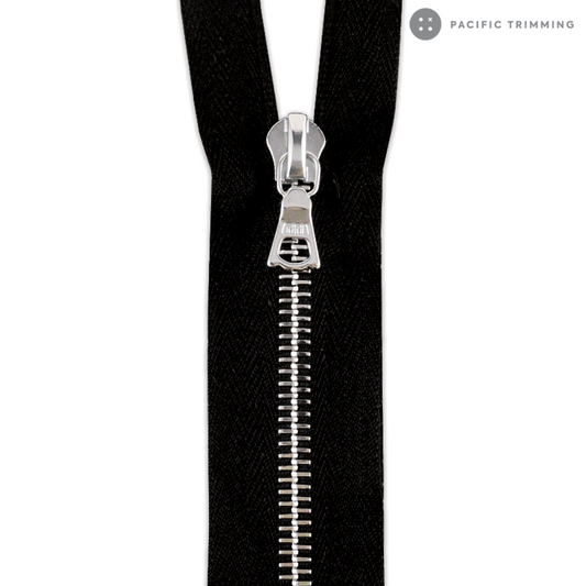 riri M4 One Way Nickel Teeth Metal Zipper