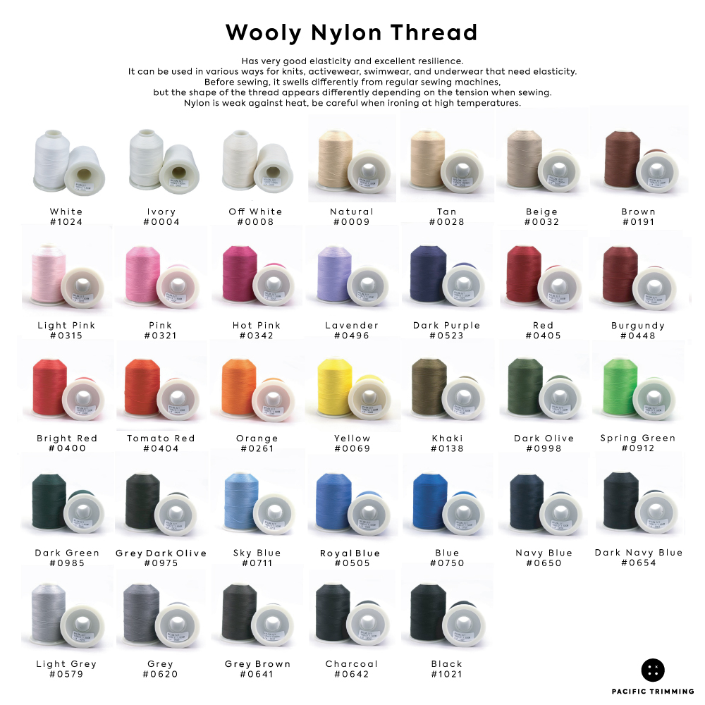 Wooly Nylon Thread 1500m