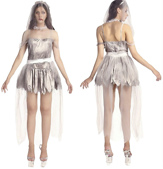 [*Halloween Clearacne Sale*] Haunted Spirit Bride Costume