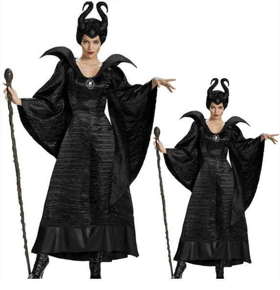 [*Halloween Clearacne Sale*] Dark Sorceress Queen Halloween Costume