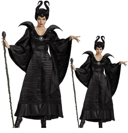 [*Halloween Clearacne Sale*] Dark Sorceress Queen Halloween Costume