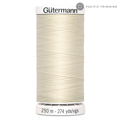 Gutermann Sew All Thread 250M 139 Colors #010 to #320 - Pacific Trimming