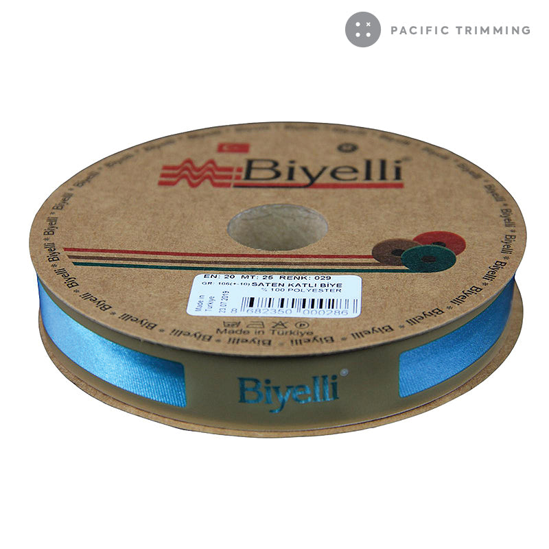 Biyelli 3/4" Satin Bias Tape #29 - Pacific Trimming