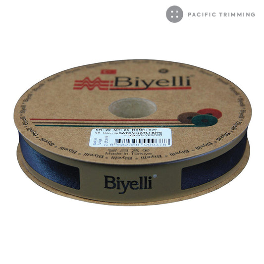 Biyelli 3/4" Satin Bias Tape #38 - Pacific Trimming