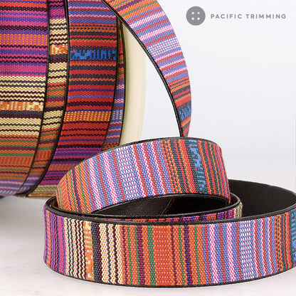 Premium Quality Multi Color Faux Leather Backing Trim