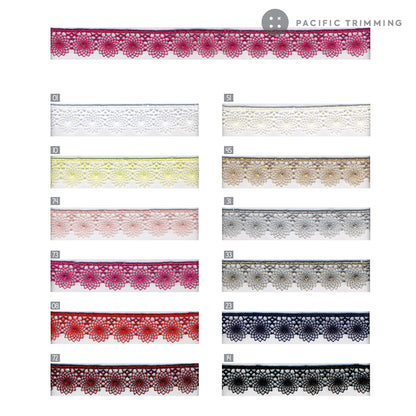 Premium Quality 5/8" Floral Lace