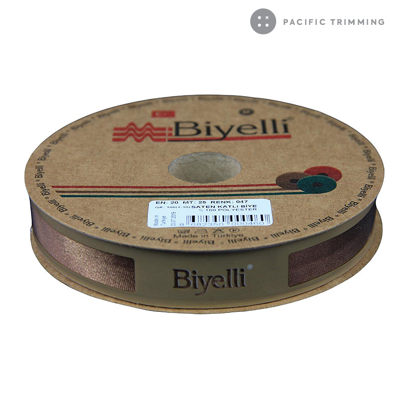 Biyelli 3/4" Satin Bias Tape #47 - Pacific Trimming