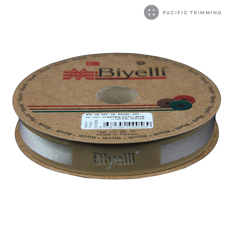 Biyelli 3/4" Satin Bias Tape #57 - Pacific Trimming