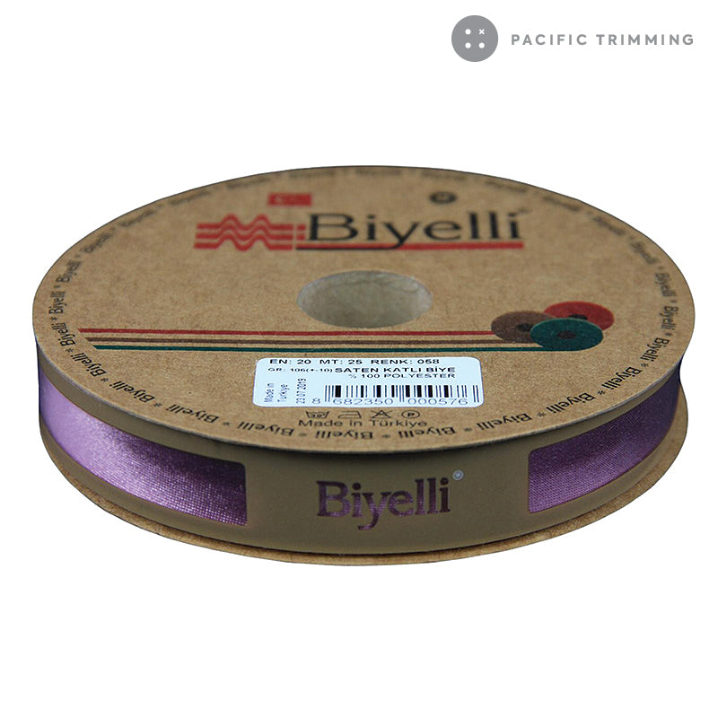 Biyelli 3/4" Satin Bias Tape #58 - Pacific Trimming