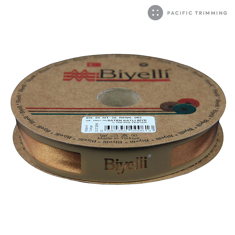 Biyelli 3/4" Satin Bias Tape #62 - Pacific Trimming