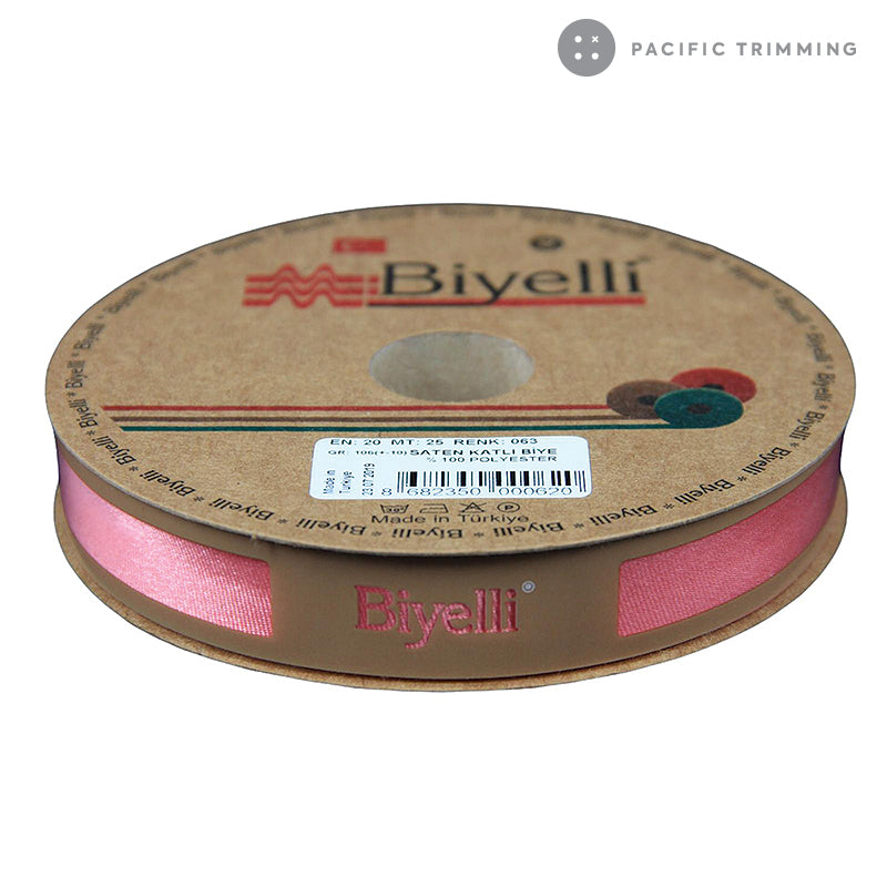 Biyelli 3/4" Satin Bias Tape #63 - Pacific Trimming